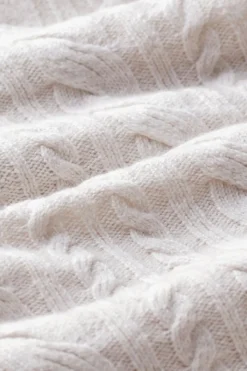 Soft Surroundings Alena Cable Sweater Tunic- Tops|Sweaters & Cardigans