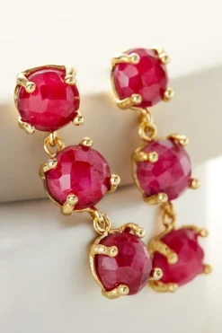 Soft Surroundings Alexandra Stone Earrings- Jewelry|Earrings