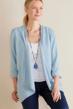 Soft Surroundings Alicante Tencel™ Topper- Toppers|Jackets & Coats