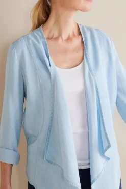 Soft Surroundings Alicante Tencel™ Topper- Toppers|Jackets & Coats