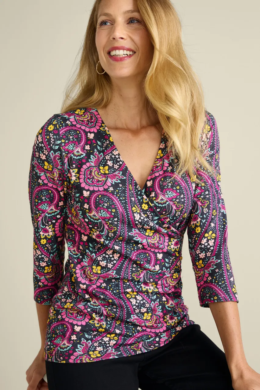 Soft Surroundings Alyssa Knit Top- Tops
