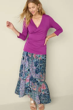 Soft Surroundings Alyssa Knit Top- Tops
