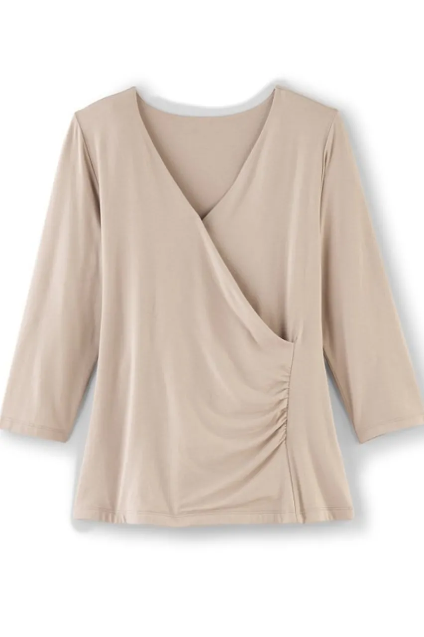 Soft Surroundings Alyssa Knit Top- Tops
