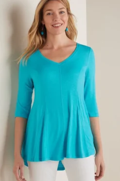 Soft Surroundings Amelia A-Line Tunic- Tops