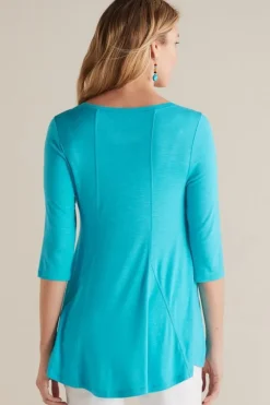 Soft Surroundings Amelia A-Line Tunic- Tops