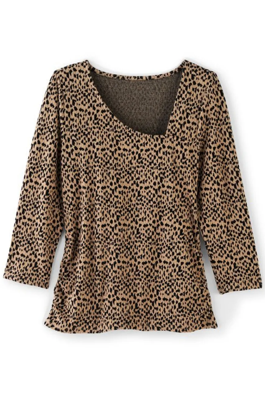 Soft Surroundings Anesha Top- Tops