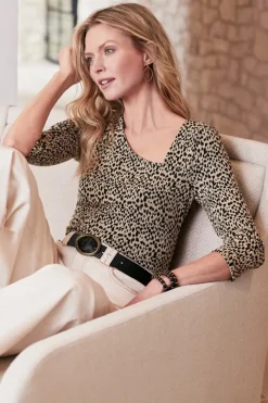 Soft Surroundings Anesha Top- Tops