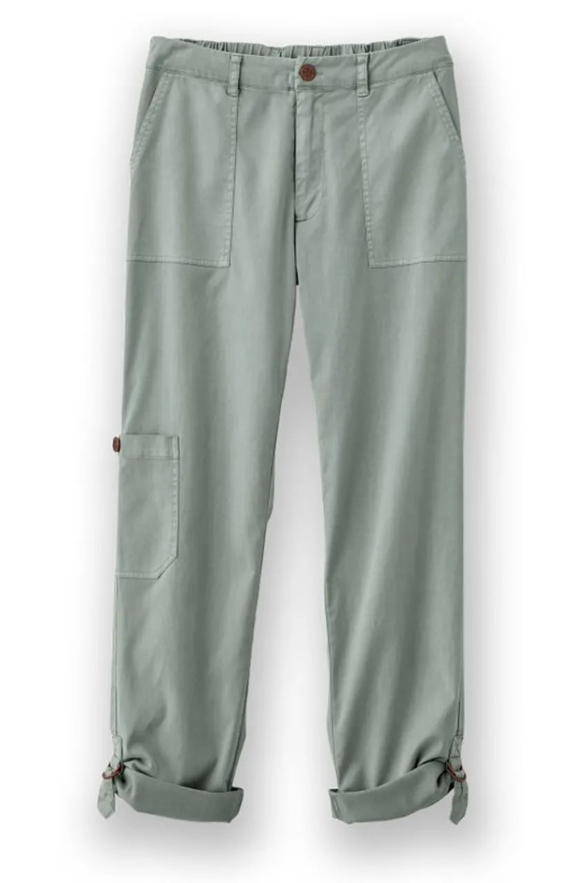 Soft Surroundings Antigua Convertible Crop Pants- Pants