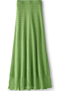 Soft Surroundings April Crochet Sweater Skirt- Skirts