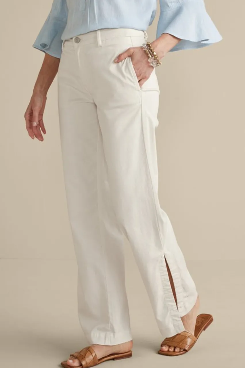 Soft Surroundings Arcadia Wide Leg Pants- Pants