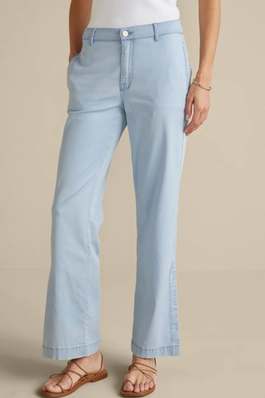 Soft Surroundings Arcadia Wide Leg Pants- Pants