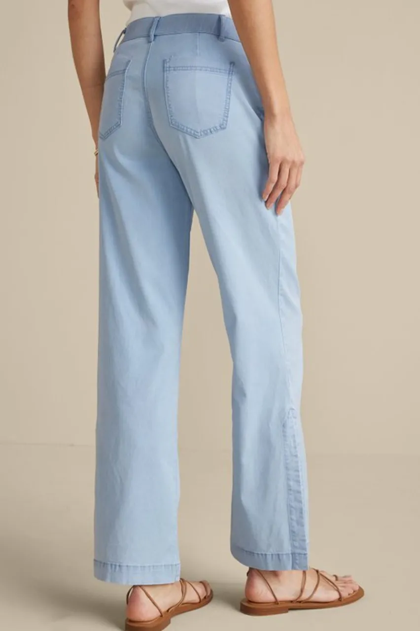 Soft Surroundings Arcadia Wide Leg Pants- Pants