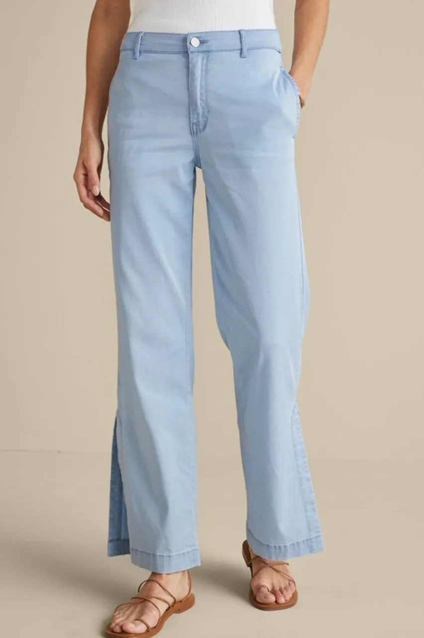 Soft Surroundings Arcadia Wide Leg Pants- Pants