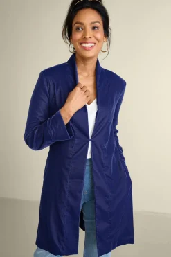 Soft Surroundings Aria Velvet Jacket- Jackets & Coats