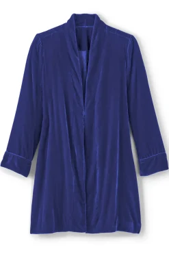 Soft Surroundings Aria Velvet Jacket- Jackets & Coats