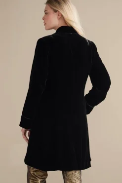 Soft Surroundings Aria Velvet Jacket- Jackets & Coats