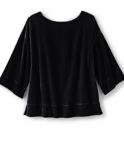 Soft Surroundings Aria Velvet Top- Tops