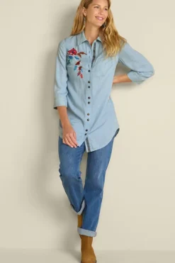 Soft Surroundings Aveline Tencel™ Tunic- Tops|Tunics & Leggings