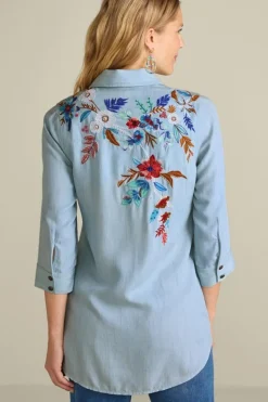 Soft Surroundings Aveline Tencel™ Tunic- Tops|Tunics & Leggings