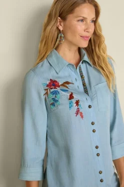 Soft Surroundings Aveline Tencel™ Tunic- Tops|Tunics & Leggings