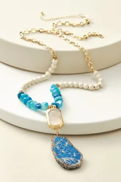 Soft Surroundings Aviana Reversible Pendant Necklace- Jewelry|Necklaces