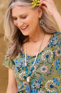 Soft Surroundings Aviana Reversible Pendant Necklace- Jewelry|Necklaces