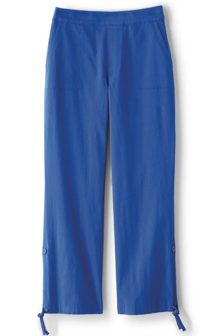 Soft Surroundings Barbados Convertible Crop Pants- Pants