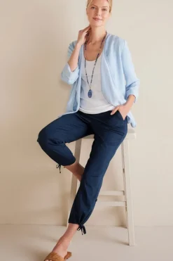 Soft Surroundings Barbados Convertible Crop Pants- Pants