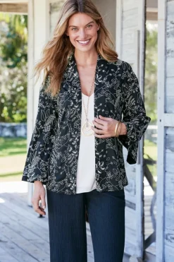 Soft Surroundings Beatrix Topper- Toppers|Jackets & Coats