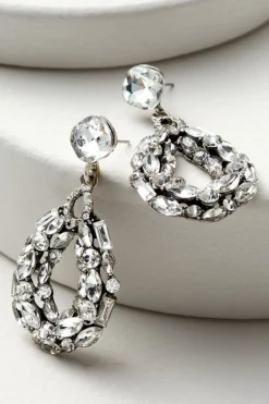 Soft Surroundings Belle Crystal Earrings- Jewelry|Earrings