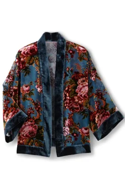 Soft Surroundings Bercy Velvet Topper- Toppers|Jackets & Coats