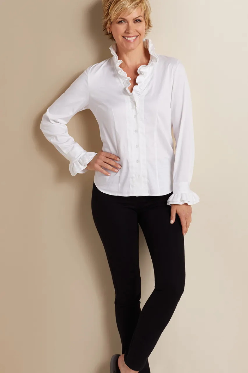Soft Surroundings Boleyn Shirt- Tops