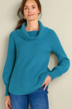 Soft Surroundings Calanthe Cashmere Pullover- Tops|Sweaters & Cardigans