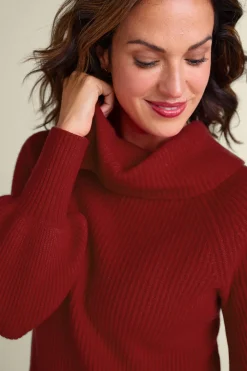 Soft Surroundings Calanthe Cashmere Pullover- Tops|Sweaters & Cardigans
