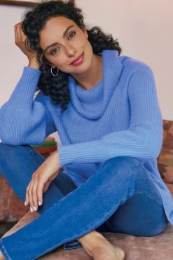 Soft Surroundings Calanthe Cashmere Pullover- Tops|Sweaters & Cardigans