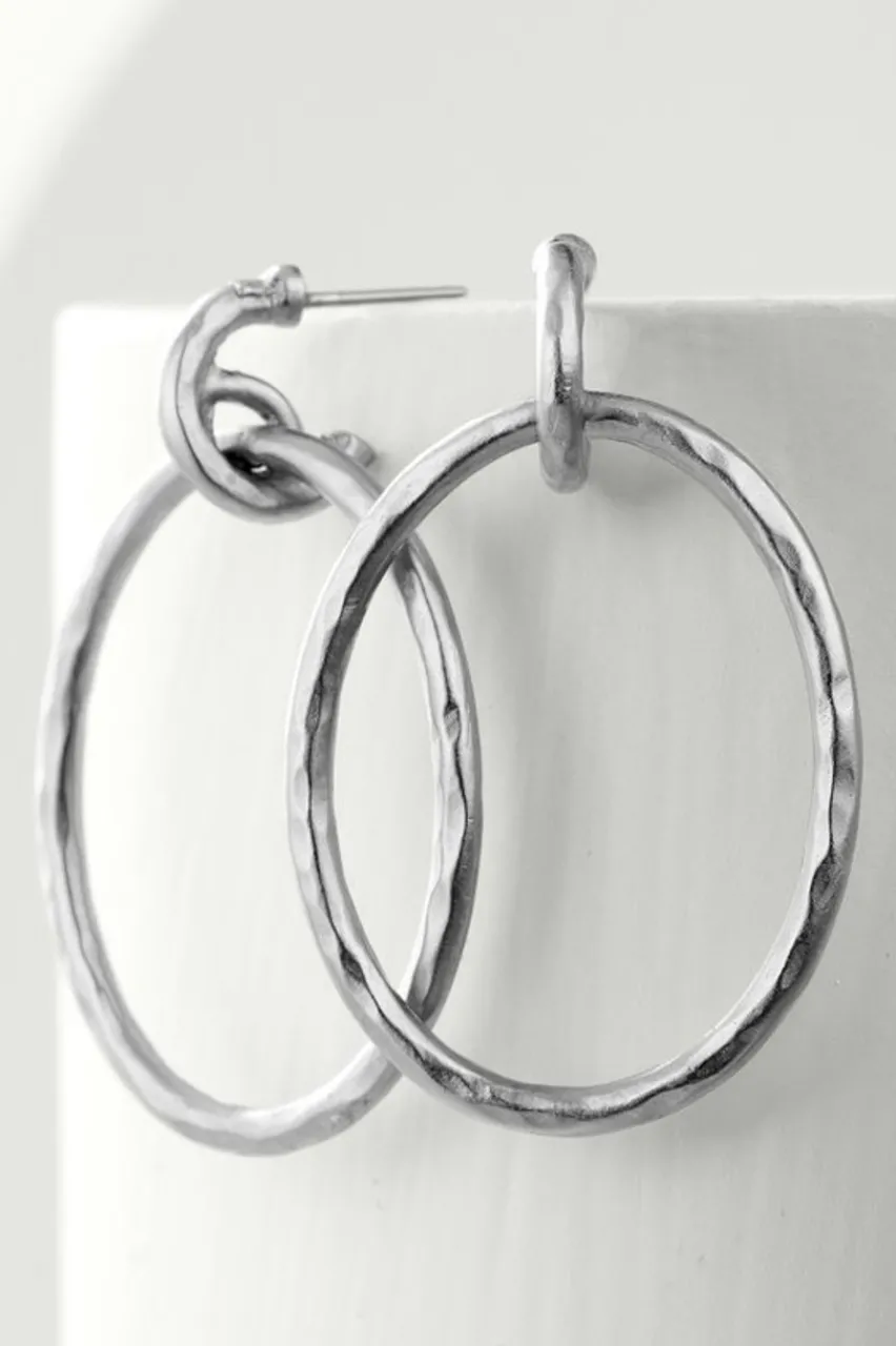 Soft Surroundings Cassini Hoop Earring- Jewelry|Earrings