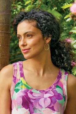 Soft Surroundings Cassini Hoop Earring- Jewelry|Earrings