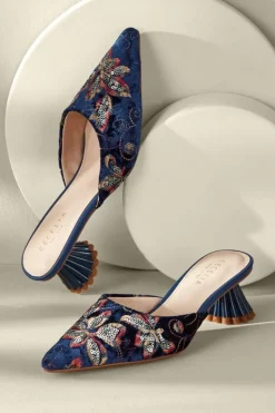Soft Surroundings Cecelia Ny Melony Heel Slides- Shoes