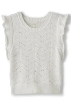 Soft Surroundings Celina Flutter Sleeve Sweater- Tops|Sweaters & Cardigans