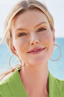 Soft Surroundings Circa Hoop Earring- Jewelry|Earrings