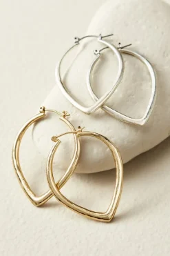 Soft Surroundings Cosma Hoop Earrings- Jewelry|Earrings