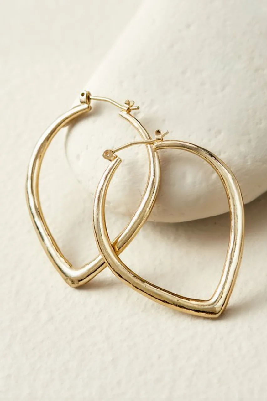 Soft Surroundings Cosma Hoop Earrings- Jewelry|Earrings