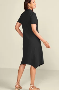Soft Surroundings Danielle Button Dress- Dresses