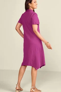 Soft Surroundings Danielle Button Dress- Dresses