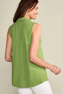 Soft Surroundings Danielle Sleeveless Tunic- Tops|Tunics & Leggings