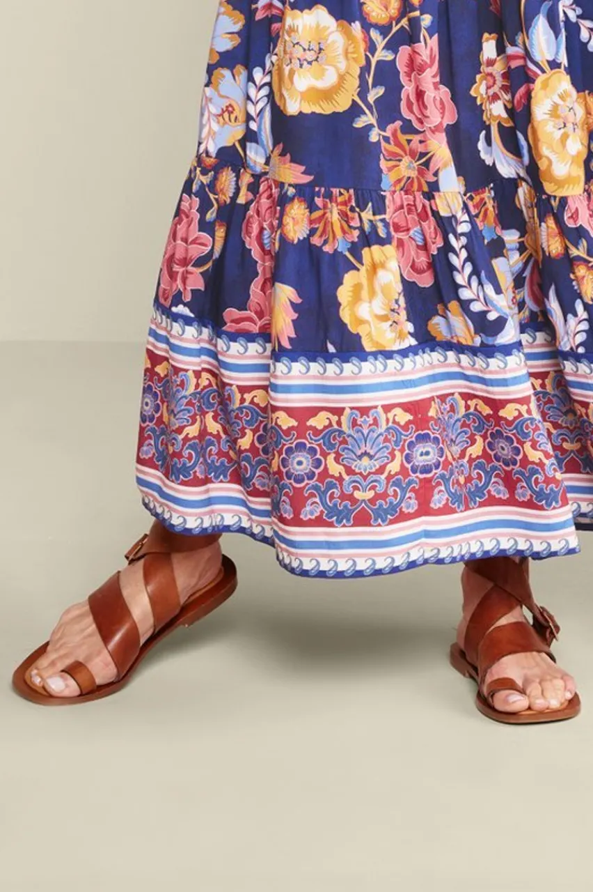 Soft Surroundings Diba True Cite See Buckle Sandal- Shoes