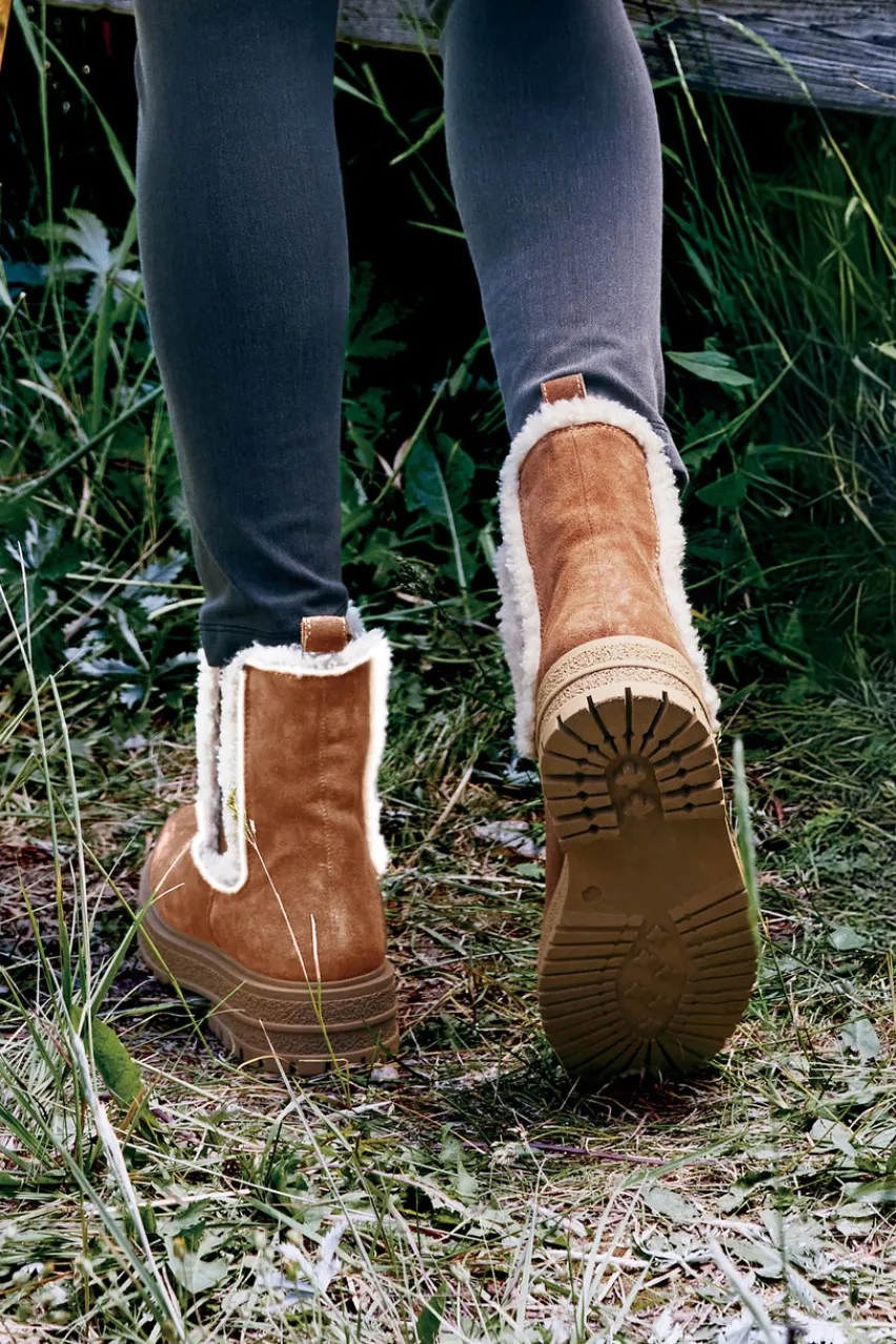 Soft Surroundings Diba True Temperature Shearling Boots- Shoes