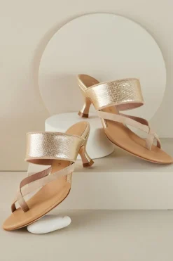Soft Surroundings Donald Pliner Louka Sandal Slide- Shoes