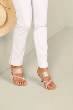 Soft Surroundings Donald Pliner Louka Sandal Slide- Shoes