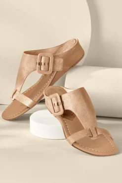Soft Surroundings Donald Pliner Ofelia Wedge Slide- Shoes